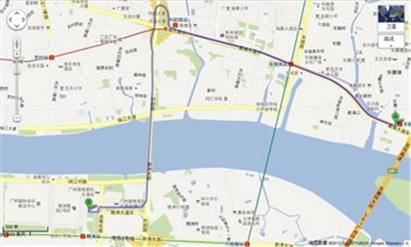 从东面自驾车到达广州欧宝手机平台展会场指南