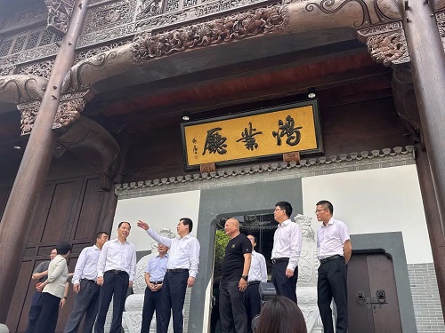 广东省人大党组领导调研欧宝(中国)欧宝手机平台鸿园文旅项目，聚焦法治保障贡献人大力量