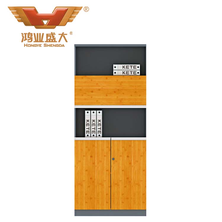 竹木板式文件柜   H60-0612