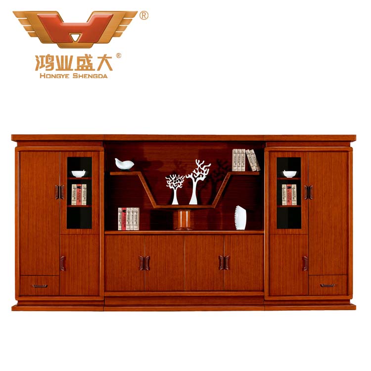 八门泰柚木书柜  HY-C2018
