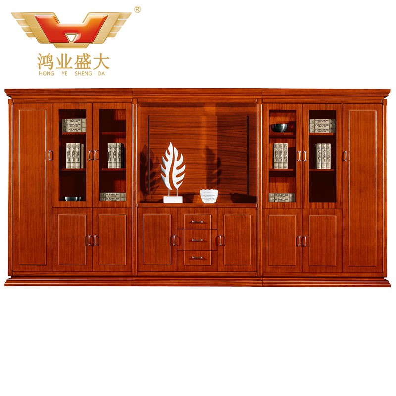 泰柚木文件柜 书柜HY-C3909